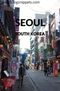 TRAVELLING TO SEOUL KOREA FROM PHILIPPINES DURING AUTUMN BUDGET AND ITINERARY